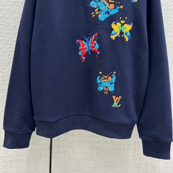 Replica Louis Vuitton LV LV BUTTERFLIES CREWNECK SWEATSHIRT 1AATBM 6