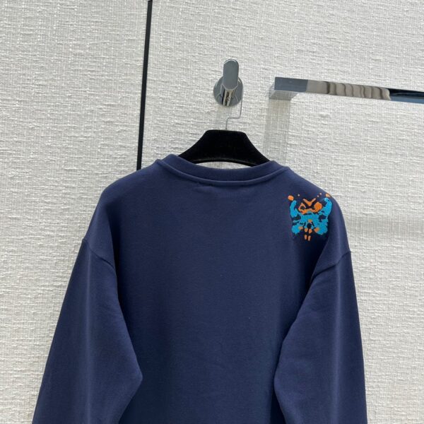 Replica Louis Vuitton LV LV BUTTERFLIES CREWNECK SWEATSHIRT 1AATBM 9