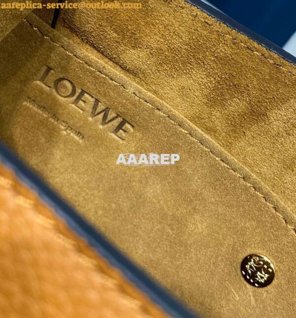 Replica Loewe Gate Top Handle Mini Bag 66042 Light Caramel 9