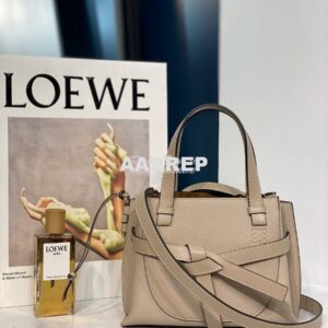 Replica Loewe Gate Top Handle Mini Bag 66042 Light Oat 2