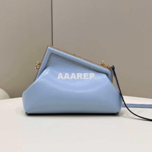 Replica Fendi 8BP129 First Small Fuchsia leather bag 80018M Light Blue