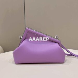 Replica Fendi 8BP129 First Small Fuchsia leather bag 80018M Purple