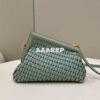 Replica Fendi 8BP129 First Small Nude and Light Purple braided leather bag 80103 2