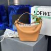 Replica Loewe Mini Hammock Hobo bag in classic calfskin A538G13 Tan