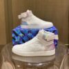 Replica Louis Vuitton White LVxNBA LV Trainer Mules