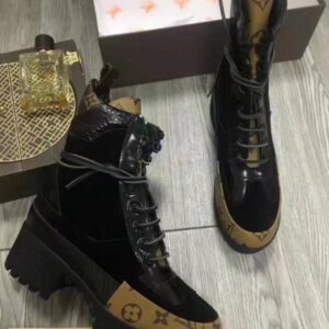 Replica Louis Vuitton Black Laureate Desert Boot 2