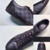 Replica Louis Vuitton Black Territory Flat Ranger Boots with Shearling