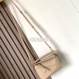 Replica Loewe Mini Puzzle bag in soft grained calfskin A510P88 Sand 2