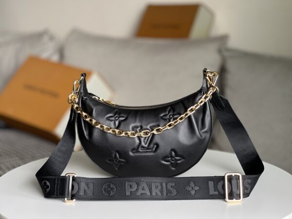 Replica Louis Vuitton LV OVER THE MOON Bag Black M59799 2