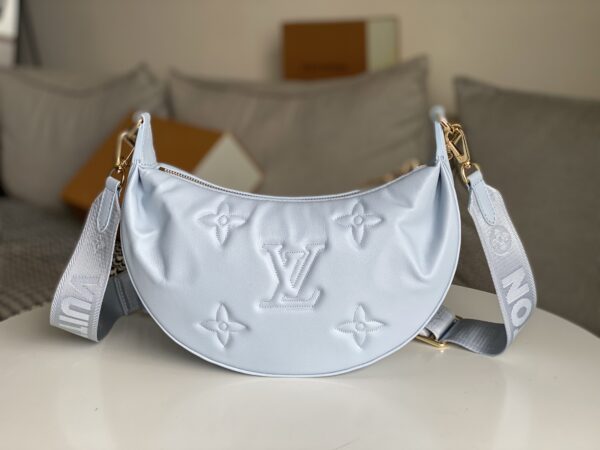 Replica Louis Vuitton LV OVER THE MOON Bag Bleu Glacier Blue M59825 4