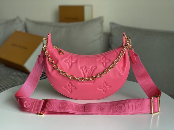 Replica Louis Vuitton LV OVER THE MOON Bag Dragon Fruit Pink M59915 2