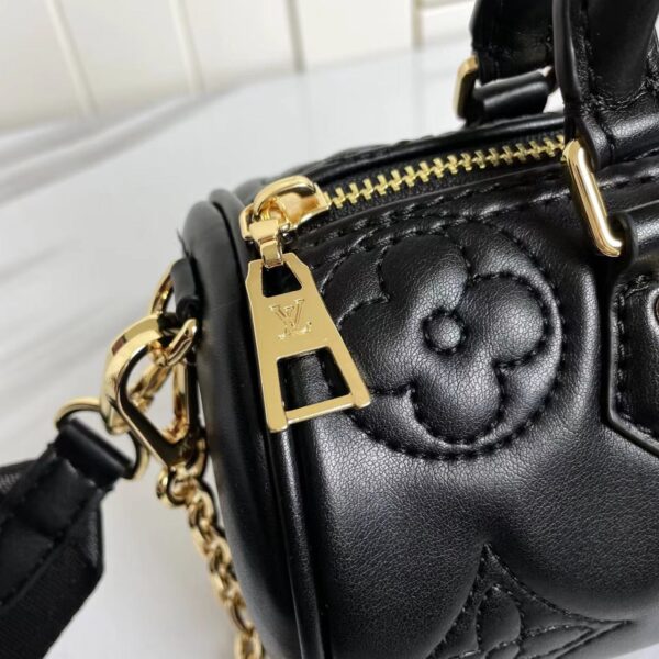 Replica Louis Vuitton LV PAPILLON BB Bag Black M59800 3
