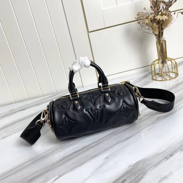 Replica Louis Vuitton LV PAPILLON BB Bag Black M59800 7