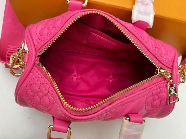 Replica Louis Vuitton LV PAPILLON BB Bag Dragon Fruit Pink M59826 9
