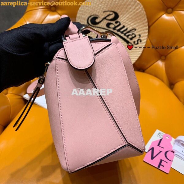 Replica Loewe Puzzle Small Bag 98895 Pink 4