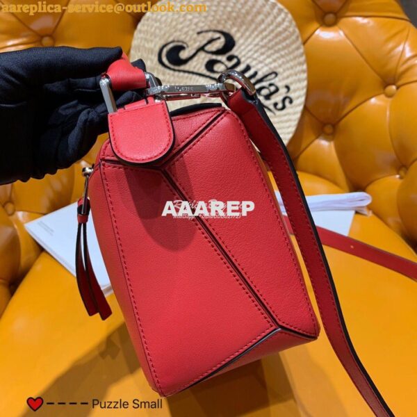 Replica Loewe Puzzle Small Bag 98895 Red 4