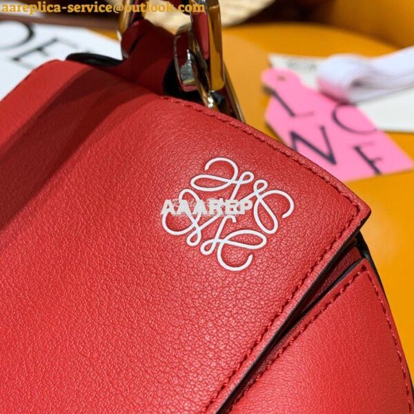 Replica Loewe Puzzle Small Bag 98895 Red 11