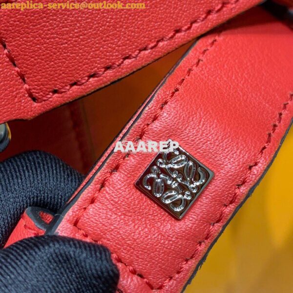 Replica Loewe Puzzle Small Bag 98895 Red 11