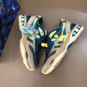 Replica Louis Vuitton Beige LV Trail Sneakers 2