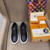 Replica Louis Vuitton Blue/Black LV Trail Sneakers