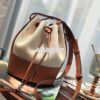 Replica Loewe Barcelona Bag 66014 Beige Powder