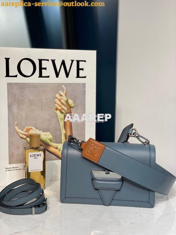 Replica Loewe Barcelona Bag 66014 Ash blue 3