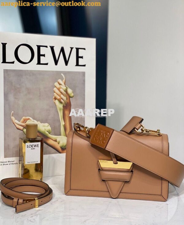 Replica Loewe Barcelona Bag 66014 Beige Powder 4