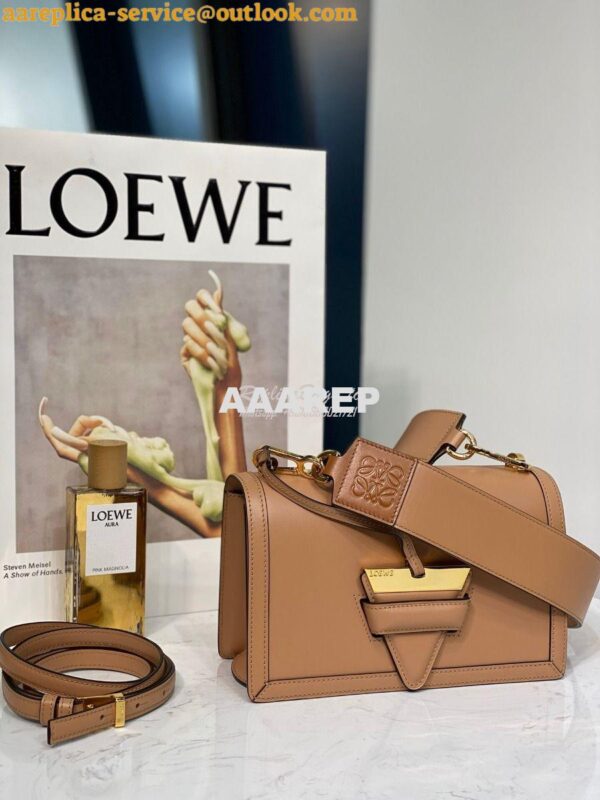 Replica Loewe Barcelona Bag 66014 Beige Powder 5