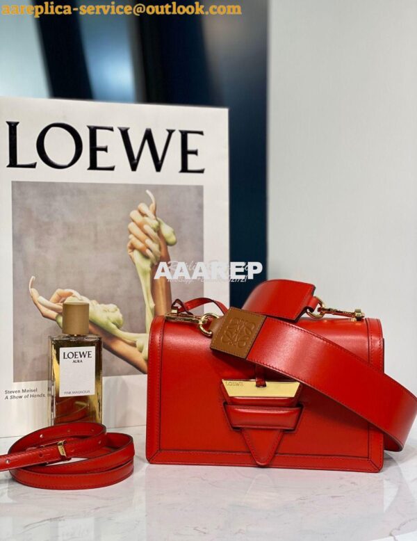 Replica Loewe Barcelona Bag 66014 Red