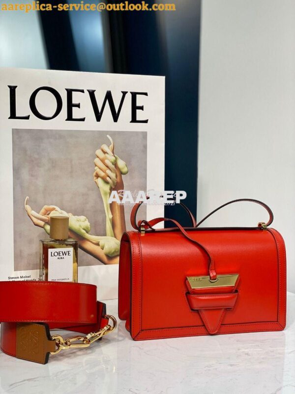 Replica Loewe Barcelona Bag 66014 Red 2