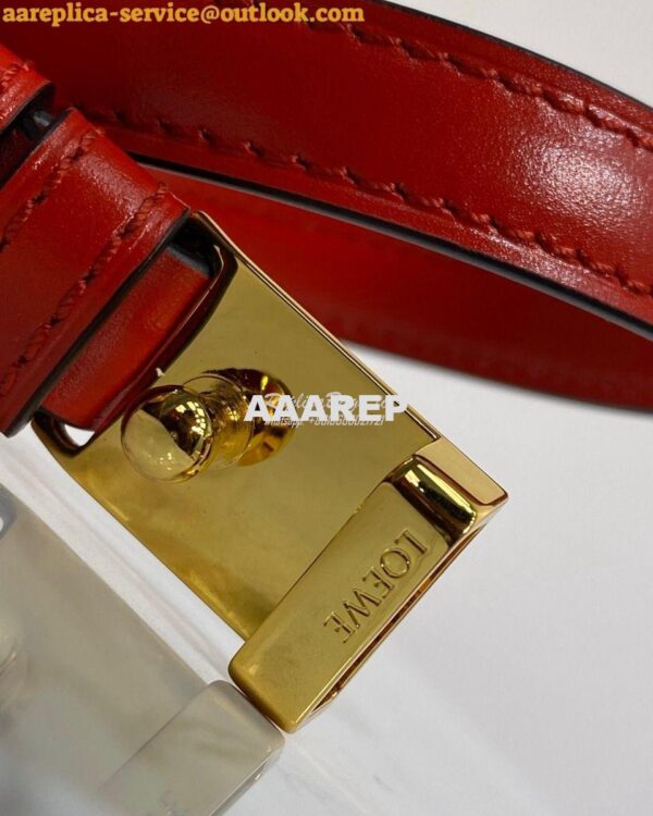 Replica Loewe Barcelona Bag 66014 Red 11