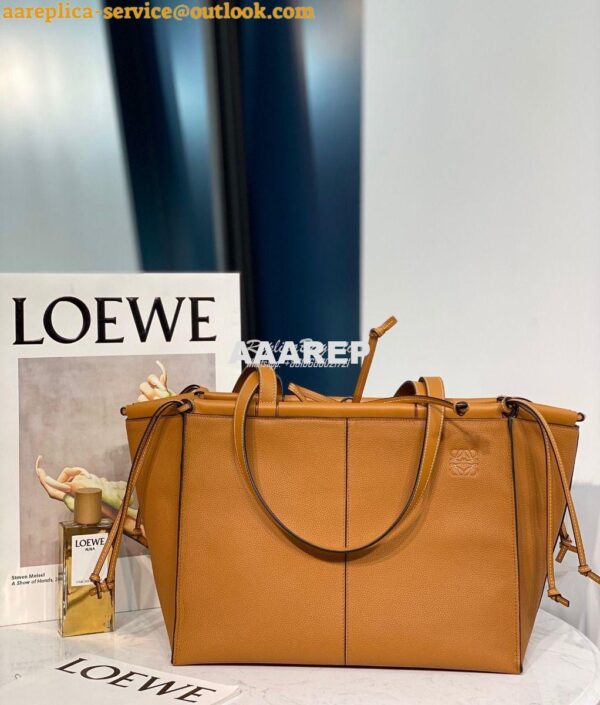 Replica Loewe Cushion Tote Bag 66025 Light Caramel 3