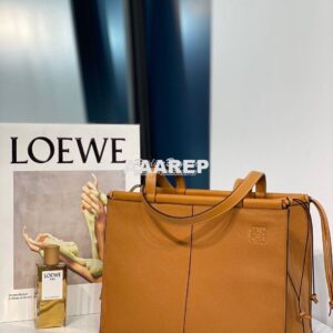 Replica Loewe Cushion Tote Bag 66025 Light Caramel 2