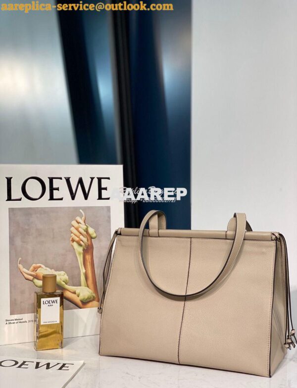 Replica Loewe Cushion Tote Bag 66025 Light Oat 5