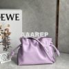 Replica Loewe Flamenco Clutch In Nappa Calfskin A411FC1 Dark Butter