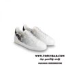 Replica Louis Vuitton LV Trainer Sneakers In Green Denim with Leather