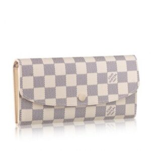 Replica Louis Vuitton Emilie Wallet Damier Azur N63546 BLV929