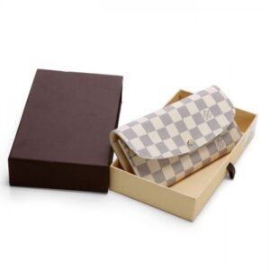 Replica Louis Vuitton Emilie Wallet Damier Azur N63546 BLV929 2