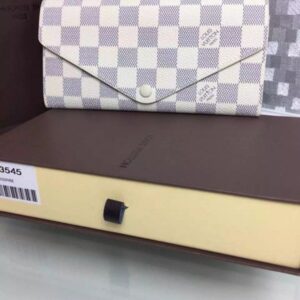 Replica Louis Vuitton Josephine Wallet Damier Azur N63545 BLV930 2