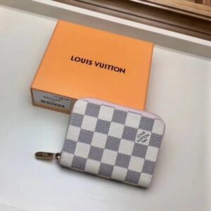 Replica Louis Vuitton Zippy Coin Purse Damier Azur N60229 BLV926 2