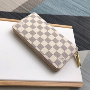 Replica Louis Vuitton Zippy Wallet Damier Azur Canvas N63503 BLV923 2