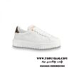 Replica Louis Vuitton LV Trainer Sneakers In White/Grey Leather 2