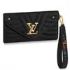 Replica Louis Vuitton Black Zippy LockMe Wallet M62622 BLV1016 2