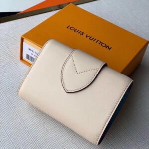 Replica Louis Vuitton Cream LV Pont 9 Compact Wallet M69176 BLV1006 2