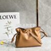 Replica Loewe Flamenco Clutch In Nappa Calfskin A411FC1 Vintage Khaki