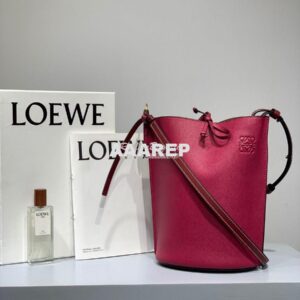 Replica Loewe Gate Bucket 66088 Bordeaux