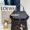 Replica Loewe Goya Small Backpack 66019 Blue/Pecan 2