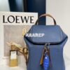 Replica Loewe Goya Small Backpack 66019 Black/Pecan