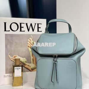 Replica Loewe Goya Small Backpack 66019 Light Blue 2