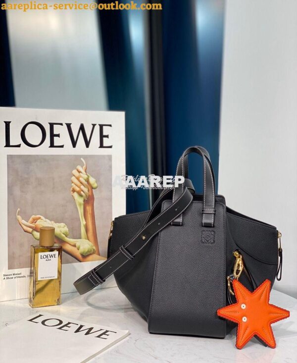 Replica Loewe Hammock Small Bag 66031 Black 3